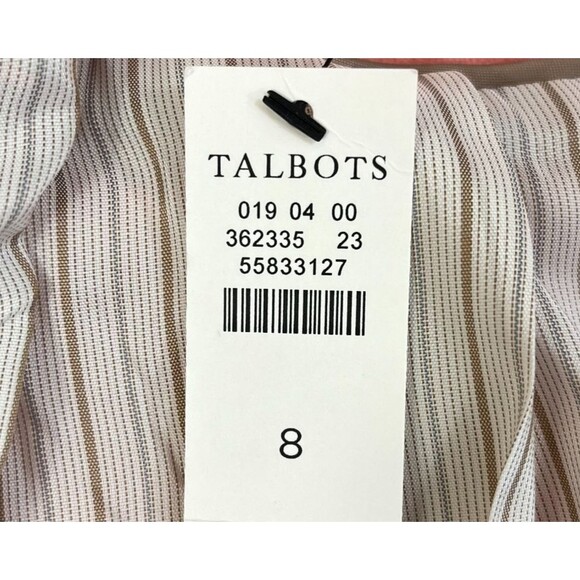 NEW Talbots Blazer Jacket Women's 8 Velour Velvet Pink Pockets Coat Business - Picture 7 of 12